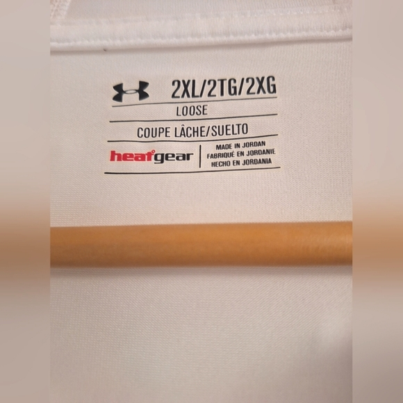 Under Armour men's Heat Gear hoodie with Edgewood College logo size 2XL - Picture 7 of 16